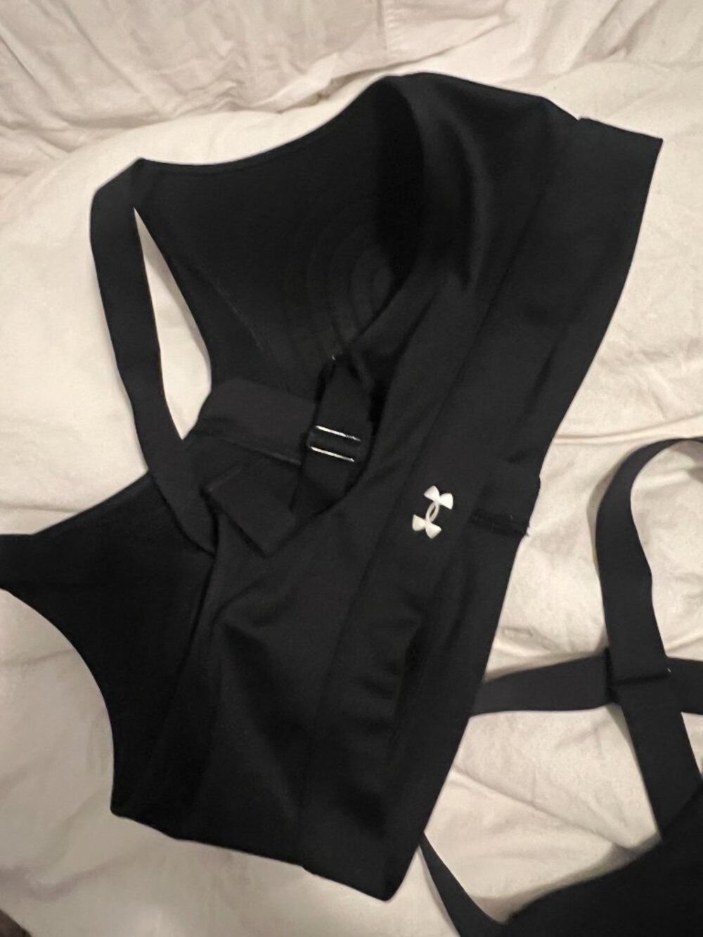 Under Armour Continuum bra bundle black zip up bra size extra large lot of 3 - Picture 9 of 14